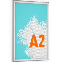 Durable Outdoor snapramme A2 sølv