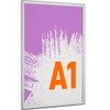 Durable Outdoor snapramme A1 sølv