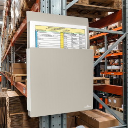 Durable Info Box dokumentholder A4 magnetisk grå