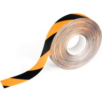 Durable gulvmarkeringstape 33mx50mmx0,5mm gul/sort