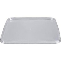 Plastlåg til condibøtte 1,5/35l 195x195x8mm klar
