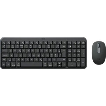 Logitech MK250 tastatur & mus trådløs sort