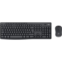 Logitech MK370 tastatur & mus trådløs mørkegrå