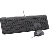Logitech MK620 tastatur & mus kablet mørkegrå