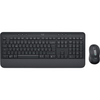 Logitech MK650 tastatur & mus trådløs mørkegrå