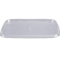 Plastlåg til condibøtte 1,2l 192x129x8mm klar
