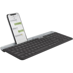 Logitech K580 Multi tastatur trådløs mørkegrå