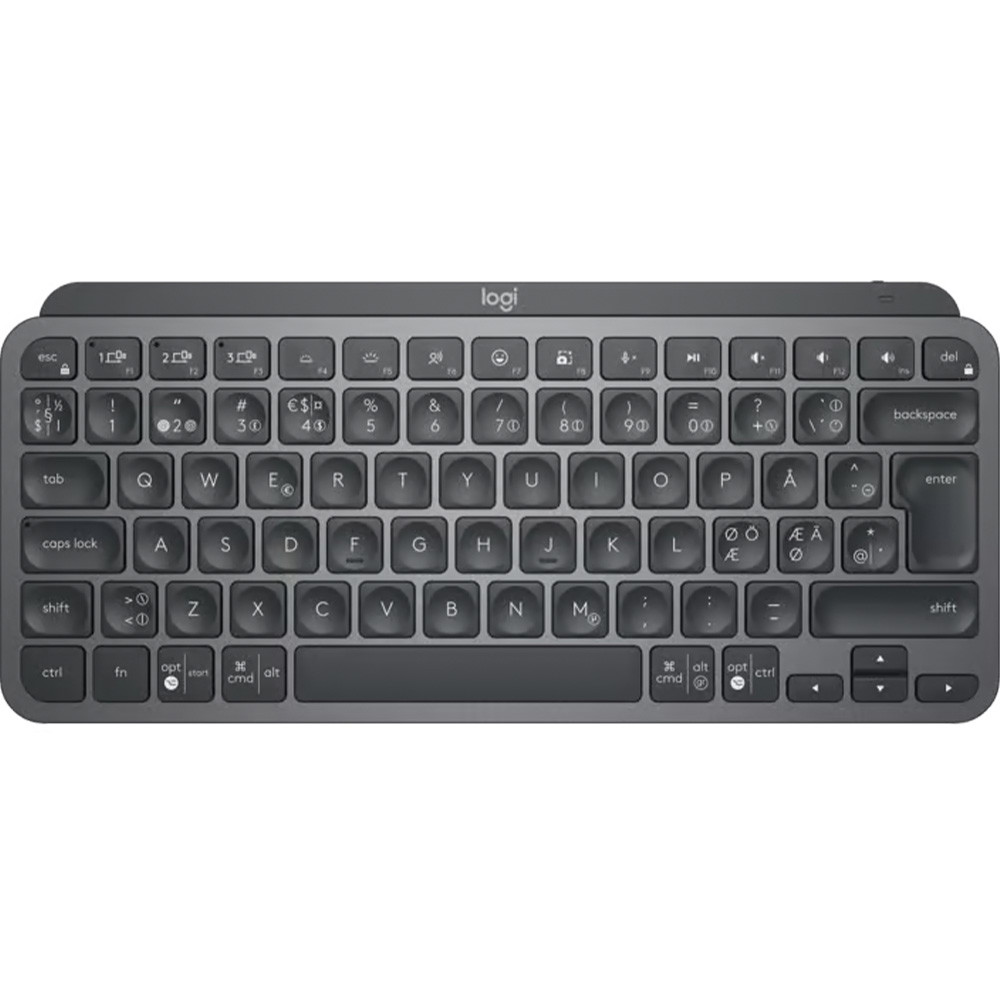 Logitech MX Keys Mini tastatur trådløs mørkegrå