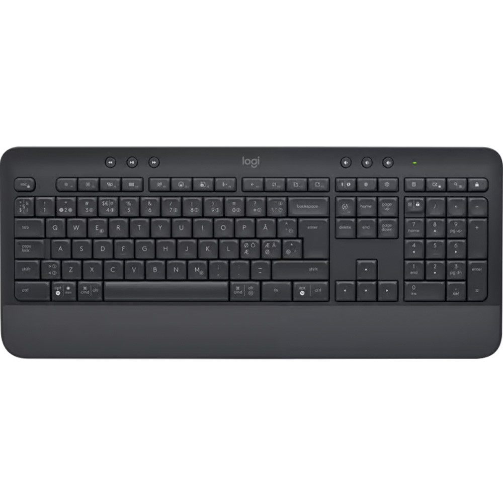 Logitech Signature K650 tastatur trådløs mørkegrå