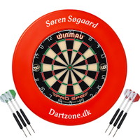 Winmau start dartpakke dartskive inkl. 2 sætpile