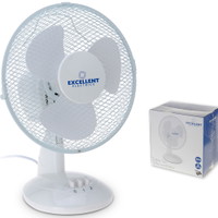 Excellent Electronics Bordventilator Ø:23cm 2hastigheder 38w hvid