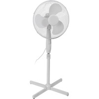 Gulvventilator Ø40cm 3 hastigheder 45W hvid