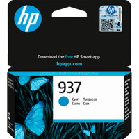HP 937 blækpatron Cyan 800 sider