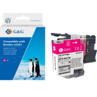 G&G LC521M Magenta blækpatron 550 sider