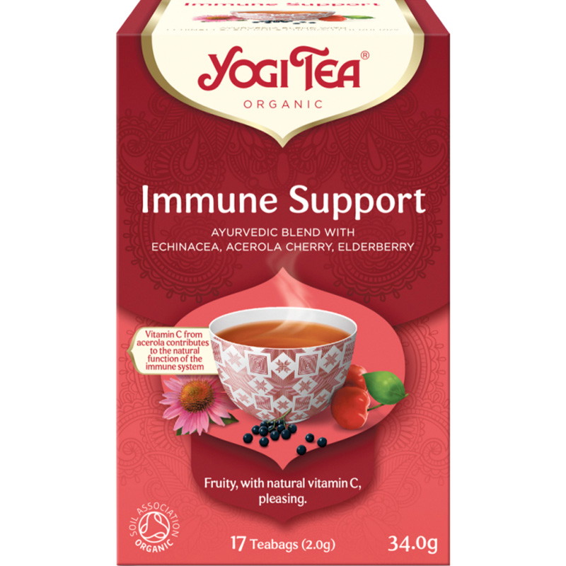 6 x Yogi Tea Immune Support 17 tebreve