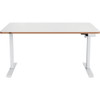 Leitz Ergo hæve-sænkebord elektrisk 140x80cm hvid