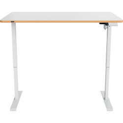Leitz Ergo hæve-sænkebord elektrisk 140x80cm hvid