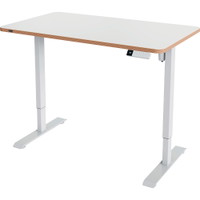 Leitz Ergo Kompakt hæve-sænkebord elektrisk 120x70cm hvid