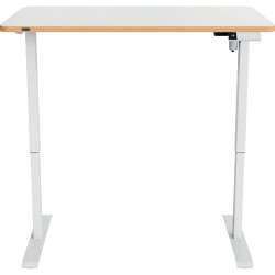 Leitz Ergo Kompakt hæve-sænkebord elektrisk 120x70cm hvid