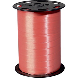 Poly gavebånd 250mx10mm laksefarvet