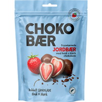 Nordthy chokobær hvid og mørk 90g