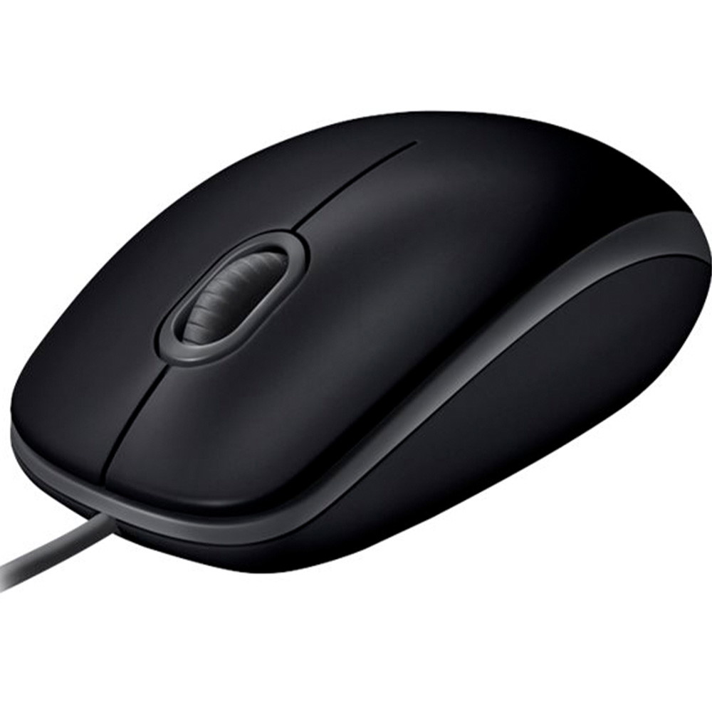 Logitech B110 Silent mus kablet sort