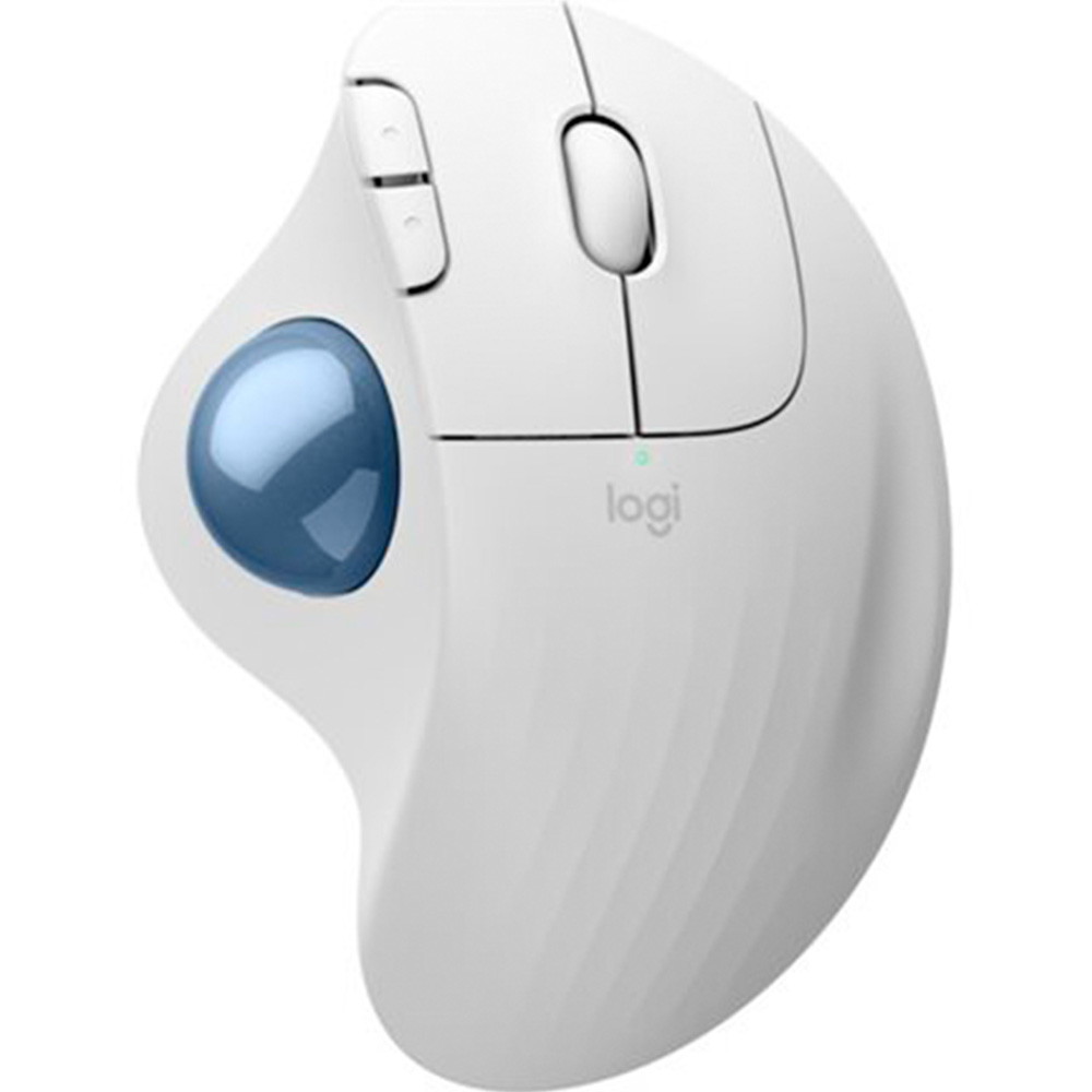 Logitech Ergo M575S mus trådløs hvid/blå