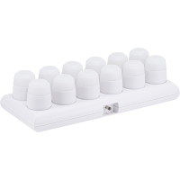 Securit AMSTERDAM fyrfadslys LED farver 12stk