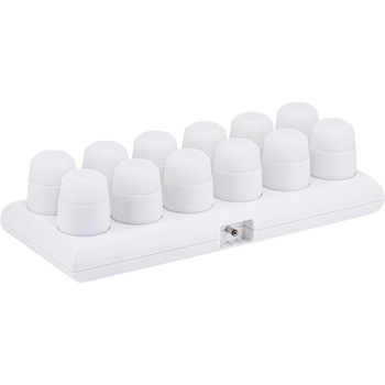 Securit AMSTERDAM fyrfadslys LED hvid 12stk
