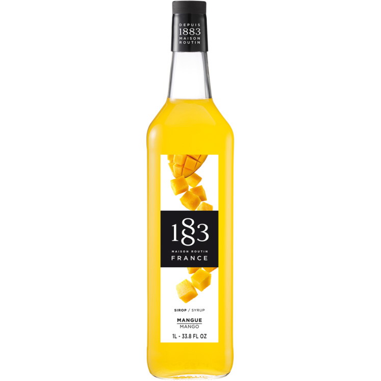 1883 sirup mango glasflaske 1L
