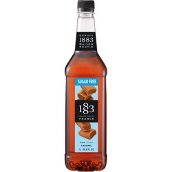 1883 sirup karamel sukkerfri plastflaske 1L