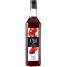 1883 sirup jordbær glasflaske 1L
