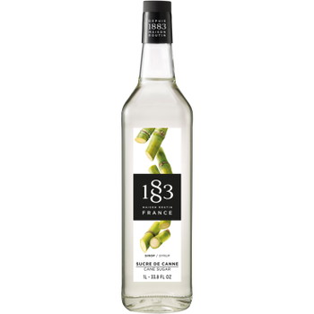 1883 sirup rørsukker glasflaske 1L