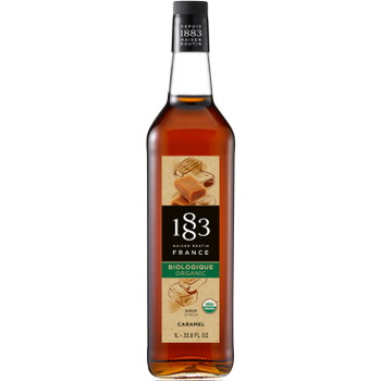1883 sirup karamel glasflaske 1L