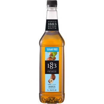 1883 sirup hasselnød sukkerfri plastflaske 1L