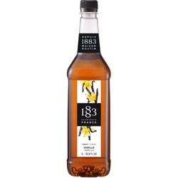1883 sirup vanilje plastflaske 1L