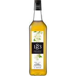 1883 sirup hyldeblomst glasflaske 1L