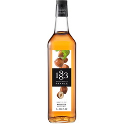1883 sirup hasselnød glasflaske 1L