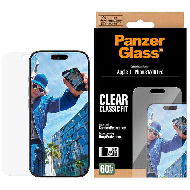 PanzerGlass beskyttelsesglas t/iPhone 17