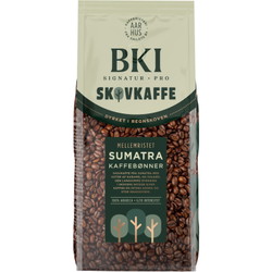 BKI Sumatra skovkaffe hele bønner 1000g