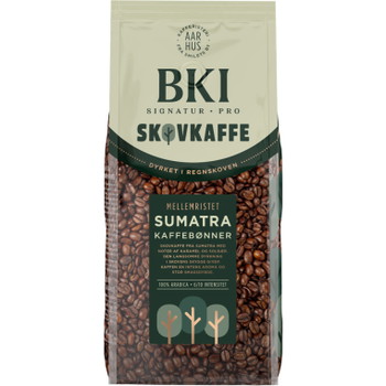 BKI Sumatra skovkaffe hele bønner 1000g