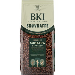 BKI Sumatra skovkaffe espressobønner 1000g