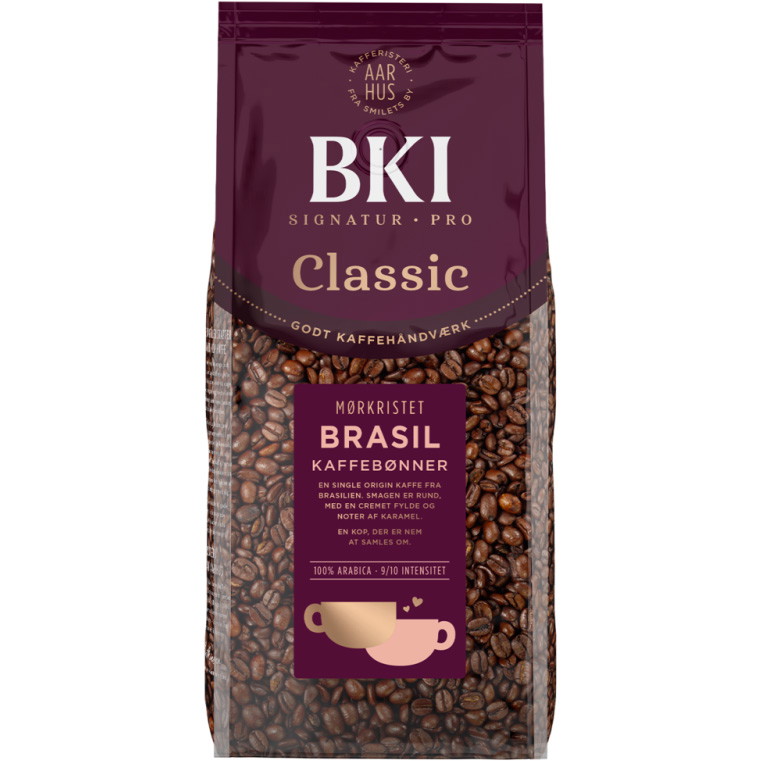 BKI Classic Brasil hele bønner 1000g