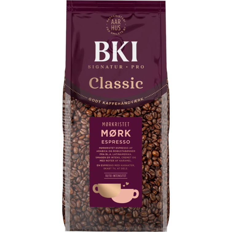 BKI Classic espressobønner 1000g