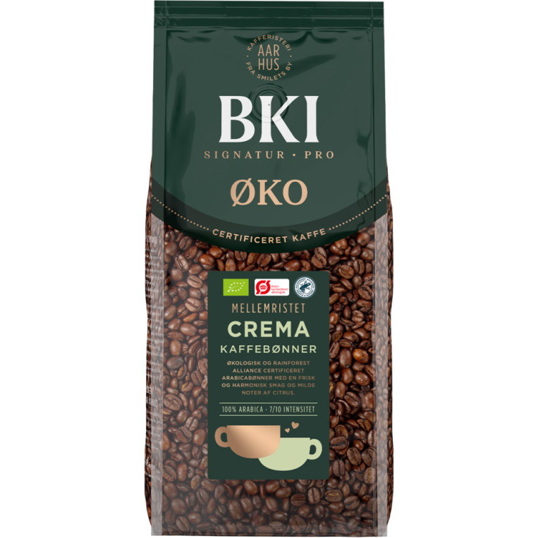 BKI Crema hele bønner 1000g