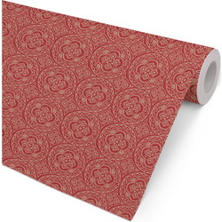 Julegavepapir mønster 154mx57cm rød