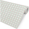 Julegavepapir mønster 100mx57cm hvid