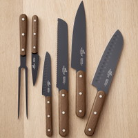 Lion Sabatier knivsæt 6 dele 9/13/18/20/20cm træ