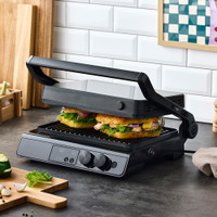 Nordic Sense paninigrill 2000W digital sort