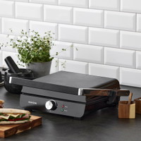 Nordic Sense paninigrill 200W 28x23cm sort